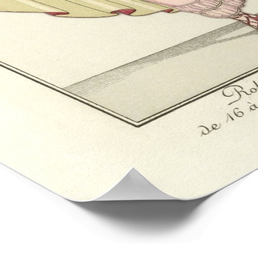 Kostüme Parisiens - Tanzkleid Poster (Ecke)