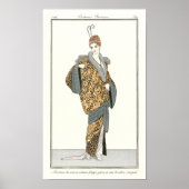 Kostüme Parisiens - Vintages Modeposter Poster (Vorne)