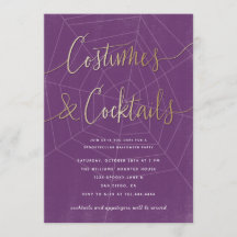 Kostüme und Cocktail-modernes Halloween-Party