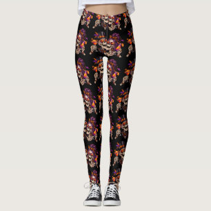 Kostüme und Cocktails Erwachsenenparty Halloween  Leggings