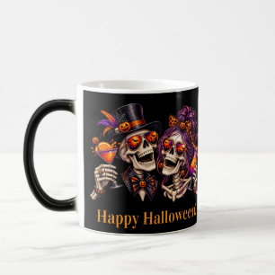 Kostüme und Cocktails Erwachsenenparty Halloween Verwandlungstasse