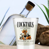 Kostüme und Cocktails Erwachsenes Halloween-Party Schnapsglas