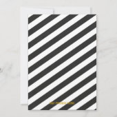 Kostüme und Cocktails Halloween-Party Einladung (Rückseite)