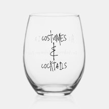 Kostüme und Cocktails Halloween-Party-Geschenk
