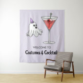 Kostüme und Cocktails Party Wandteppich (Beispiel)