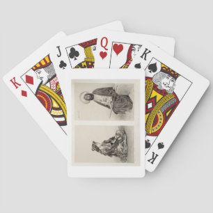 Kostüme von Baku, Kaspische Küste, Platte 35 von a Spielkarten