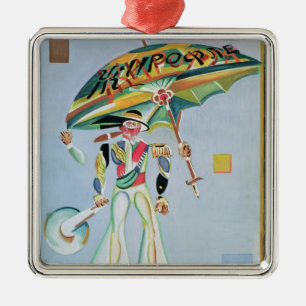 Kostümentwurf für den Operetta Ornament Aus Metall