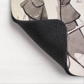 Kostümentwurf für einen Akrobaten Mousepad (Ecke)