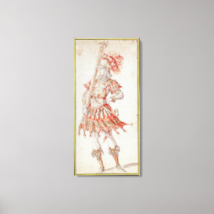 Kostümentwurf für Karussell, c.1662 Leinwanddruck