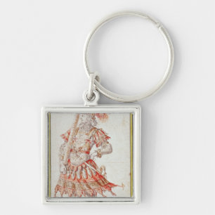 Kostümentwurf für Karussell, c.1662 Schlüsselanhänger