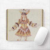 Kostümentwurf für männlichen Tänzer, c.1660 Mousepad (Mit Mouse)