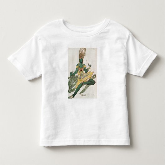 Kostümentwurf für Nijinsky als das 'blaue God Kleinkind T-shirt (Vorderseite)