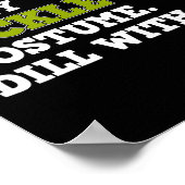 Kostümgeschenk Poster (Ecke)