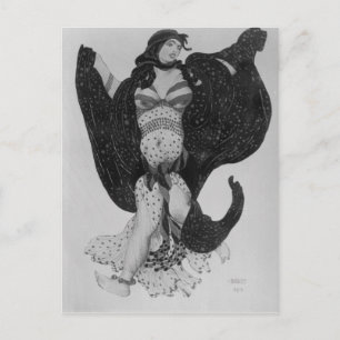 Kostümgestaltung für "Cleopatra", 1910 Postkarte