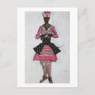 Kostümgestaltung für das indische Bräutigam aus Sl Postkarte