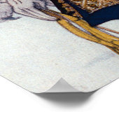 Kostümgestaltung für den König, im Garten, von S Poster (Ecke)