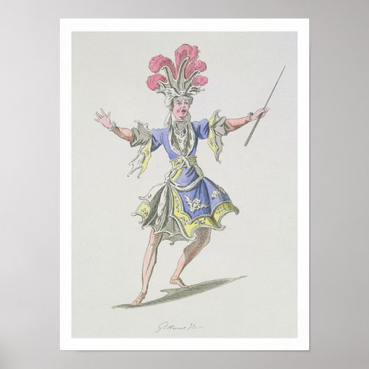 Kostümgestaltung für den Magier, in Dardanus, a li Poster (Vorne)