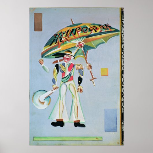 Kostümgestaltung für die Oper Poster (Vorne)