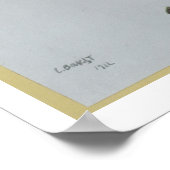 Kostümgestaltung für ein Bauernmädchen, 1922 (Farb Poster (Ecke)