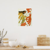 Kostümgestaltung für einen Bacchante in 'Narcisse' Poster (Küche)