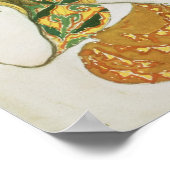 Kostümgestaltung für einen Bacchante in 'Narcisse' Poster (Ecke)