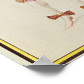 Kostümgestaltung für männliche Tänzerin, c.1660 Poster (Ecke)