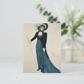 Kostümgestaltung für Tosca Postkarte (Stehend Vorderseite)