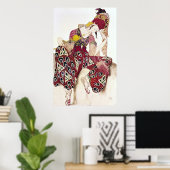 Kostümgestaltung von Nijinsky im Ballett 'La Poster (Heimbüro)