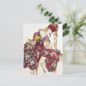 Kostümgestaltung von Nijinsky im Ballett 'La Postkarte (Stehend Vorderseite)