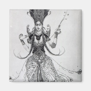 Kostümieren Sie Entwurf für "das Firebird", 1910 Magnet