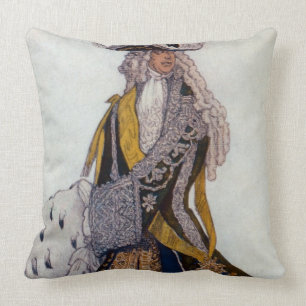 Kostümieren Sie Entwurf für den König, im Garte Kissen