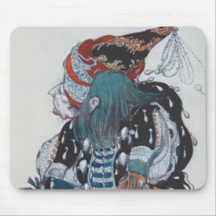 Kostümieren Sie Entwurf für den Pageboy der bös Mousepad