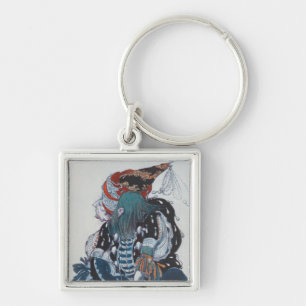 Kostümieren Sie Entwurf für den Pageboy der bösen Schlüsselanhänger