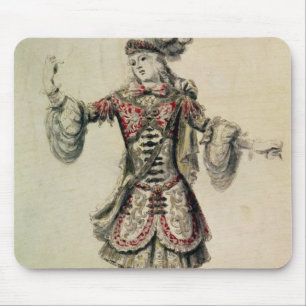 Kostümieren Sie Entwurf für einen männlichen Mousepad