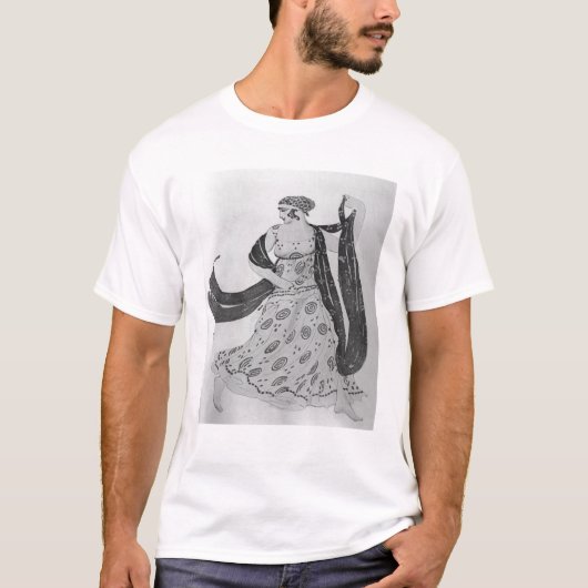 Kostümieren Sie Entwurf für "Kleopatra", 1910 T-Shirt (Vorderseite)