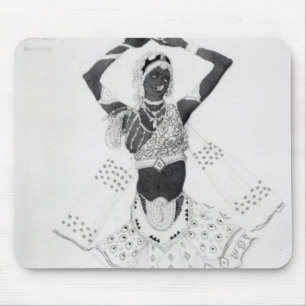 Kostümieren Sie Entwurf für "Le Dieu Bleu", 1912 Mousepad