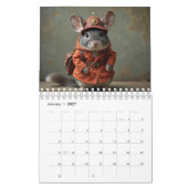 Kostümierter Tierkalender 2027 Kalender (Jan 2027)