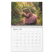 Kostümierter Tierkalender 2027 Kalender (Feb 2027)