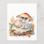 Kostümliche Fairy Fall Woodland Babydusche (Rückseite)