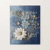 Kostümschmuck auf der Bue Denim Puzzle (Vertikal)