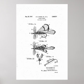 Kostümschmuck-Patent / Trockenfliege Poster