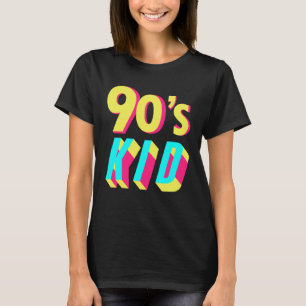 Kostümtheater 90er Jahre Outfit Retro Party 90 T-Shirt