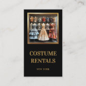 Kostümvermietung Master Schneider Klassische Schwa Visitenkarte (Vorderseite)