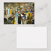 Kosztka - Am Eingang zur Mauer Mitteilungskarte (Vorne/Hinten)