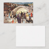 Kosztka - Marias Brunnen im Nazareth Mitteilungskarte (Vorne/Hinten)