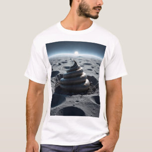Kot auf dem Mond T-Shirt
