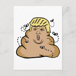 Kot Donald Trump Postkarte