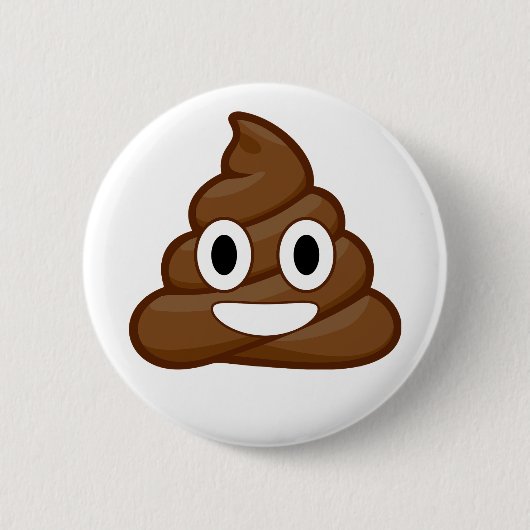 Kot-Emoji Button (Vorderseite)
