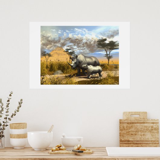 Kotaba und ihre Mutter Poster (Küche)