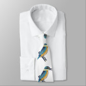 Kotare Kingfisher NZ BIRD Krawatte (Gebunden)